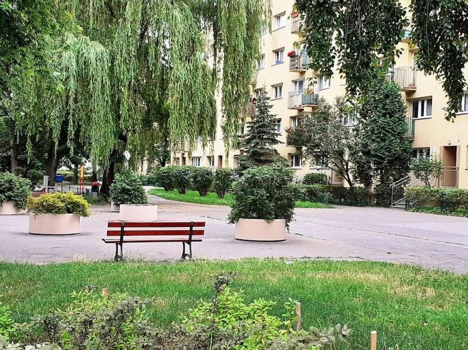 Ferienwohnung Kawalerka Stare Bielany Warschau Exterior foto